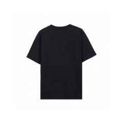 Masion Margiela Overlapping Embroidery Logo T-Shirt Black