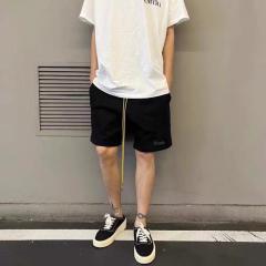 Rhude Classic Embroidery Logo Shorts Black