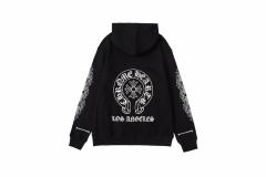 Chr0me Hearts Los Angels Hoodie (Black/White)