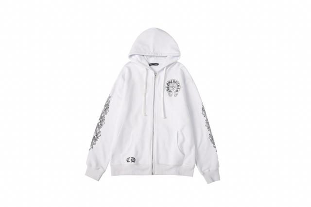 Chr0me Hearts Los Angels Hoodie (Black/White)