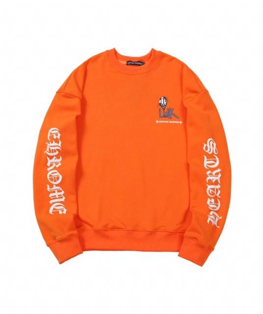 Chr0me Hearts Matty Boy Orange Sweatshirt