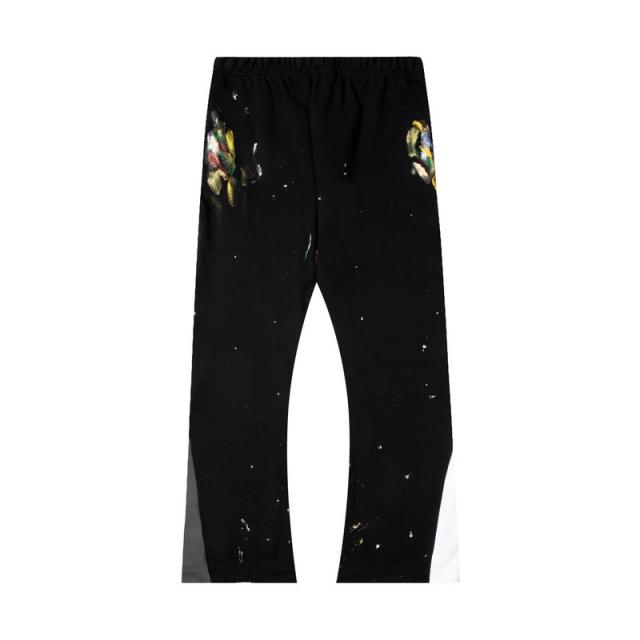 Gallery Dept splash ink bell-bottoms sweat pants