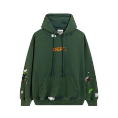 Gallery Dept dark green hoodie/pants