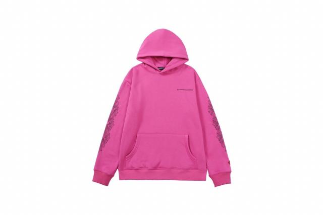 Chr0me Hearts Checkered Cobweb Hoodie Purple