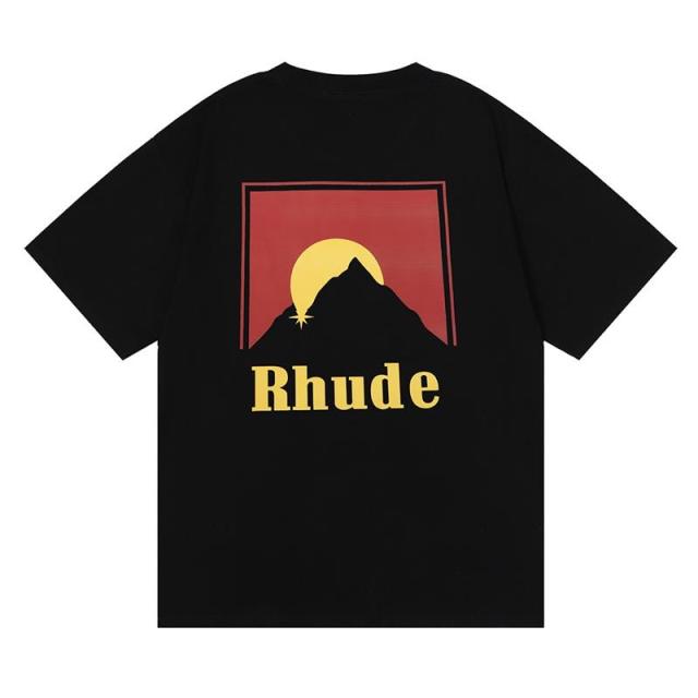 Rhude sunset print tee 3 colors