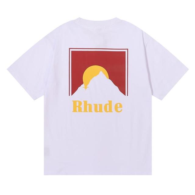 Rhude sunset print tee 3 colors