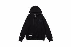 Chr0me Hearts 'ST Barth' zipper hoodie black