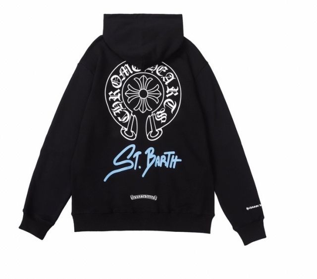 Chr0me Hearts 'ST Barth' zipper hoodie black