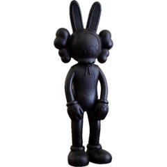 OriginalFake Mand Kaws Rabbit Figure Pink & Black