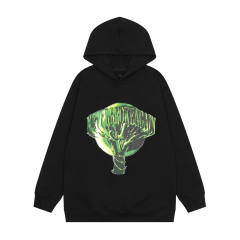 Vlone Green Hand Tee Hoodie White Black