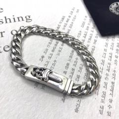 CH Sword Buckle Bracelet 925 Silver