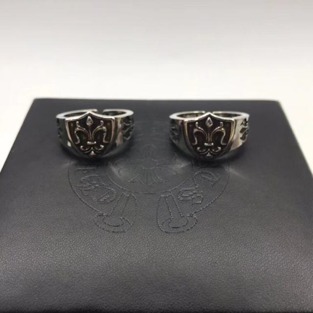 CH Shield Ring 925 Silver