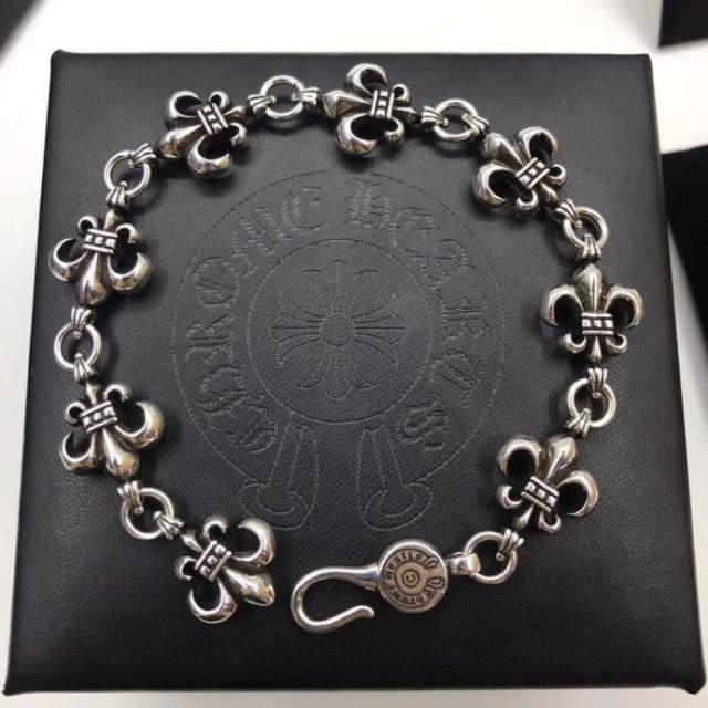 CH Scout flower bracelet 925 silver 2 styles