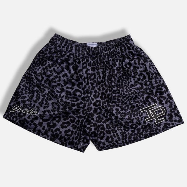 IP Inaka Power Animal Print Shorts 2022 Men Women Classic (Leopard/Cow/Tiger)
