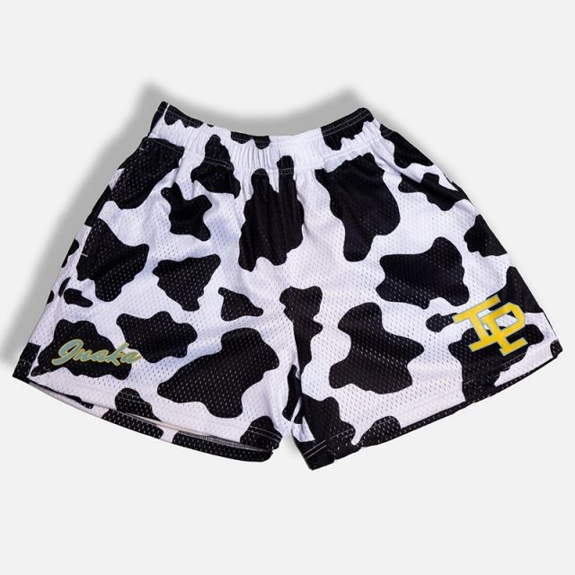 IP Inaka Power Animal Print Shorts 2022 Men Women Classic (Leopard/Cow/Tiger)
