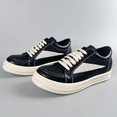 R*ck Οwens “Vans” in a classic Black/White High Top