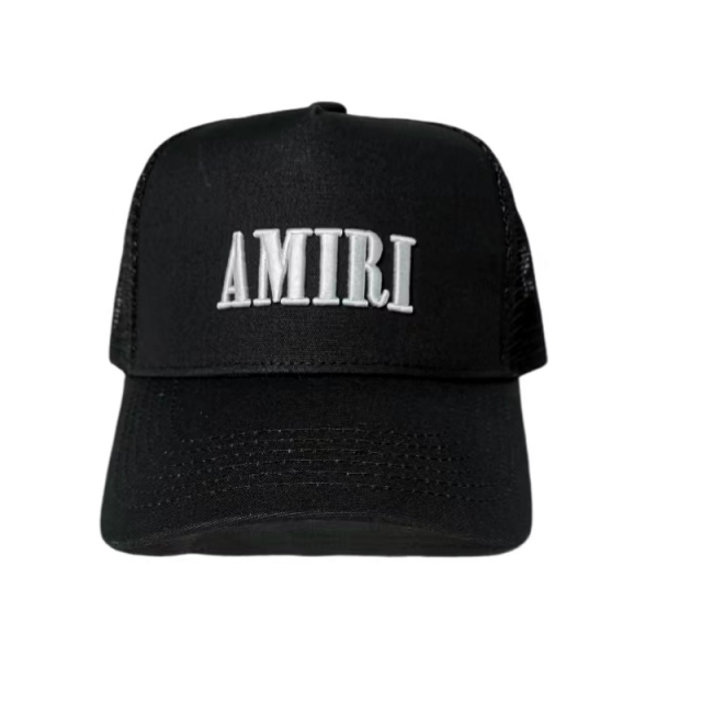 Amiri embroidered alphabet cap 5 colors