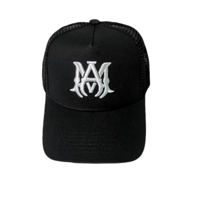 bone claws cap black white