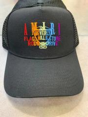 cap black purple