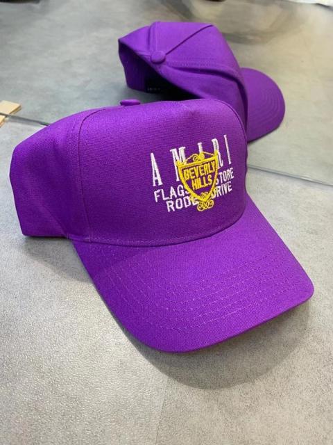 cap black purple
