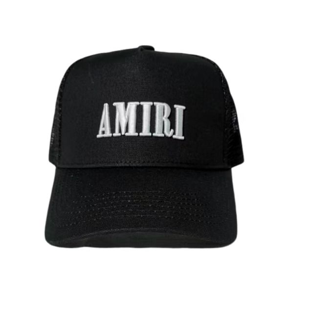 embroidered alphabet cap black