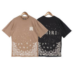 22SS Bandana Logo T-Shirt (Brown Black)