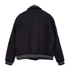 Varsity Bone Sleeve Jacket (Green/Black)