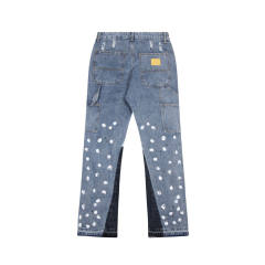 Gallery Dept Painted Vibe Denim Jeans Pants with White Dot