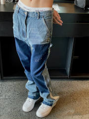 Gallery Dept Painted Vibe Denim Jeans Pants with White Dot
