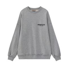 Fog Fear of God Essentials Sweatshirts (Gray/Black)