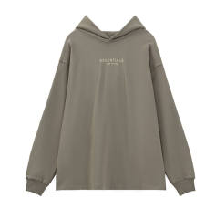 Fear of God FOG Essentials Logo Hoodie (Black/Gray/Olive)