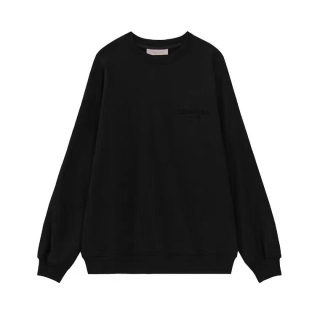 Fog Fear of God Essentials Sweatshirts (Gray/Black)