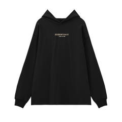 Fear of God FOG Essentials Logo Hoodie (Black/Gray/Olive)