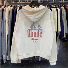 RD manaco sailboat hoodie black beige