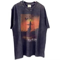 Fear of God Fog Vintage Crossing Wing Man T-Shirt Black