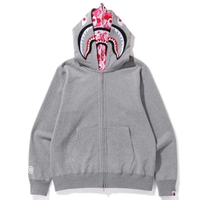 Jaket hoodie bape shark Clearance