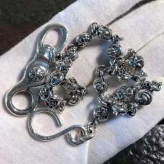 Chr0me  Hearts Bag Wallet Chain 925 Silver