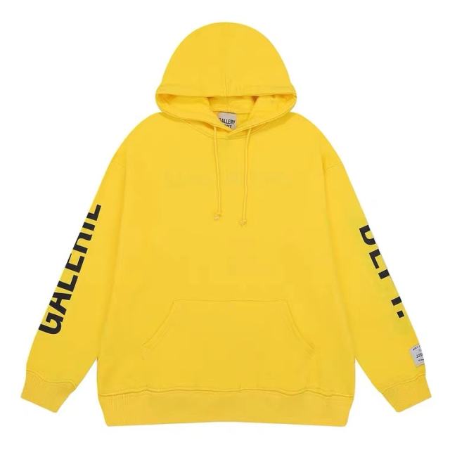 GD Reversible Hoodie Yellow And Black