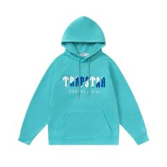 Trapstar London Embroidered Blue Hoodie & Sweatpants Tracksuit