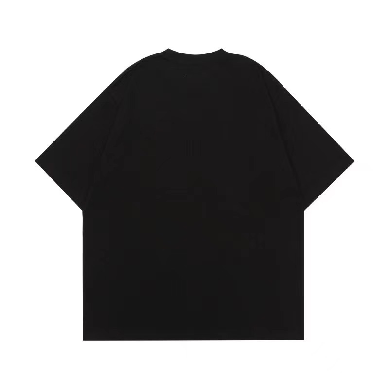 Masion Margiela Embroidered Numbers T-Shirt White Black