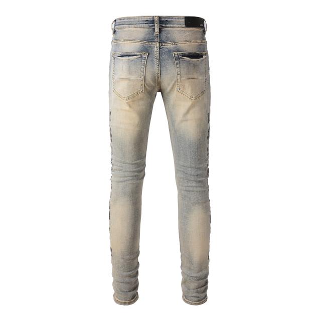 #871 Amiri Indigo Denim Jeans Pants Blue Reps Replica Ninjahype Dhgate ...