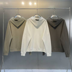 Fog Fear of God Hoodie Beige Olive Gray