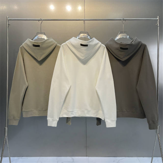 Fog Fear of God Hoodie Beige Olive Gray