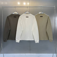 Fog Fear of God Long Sleeve T-Shirts White Olive Black Beige