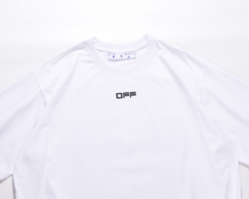Off White Oil Painting TShirt White