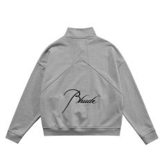 Rhude half zipper crewnck 3 colors