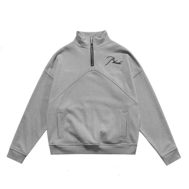 Rhude half zipper crewnck 3 colors