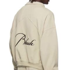Rhude half zipper crewnck 3 colors
