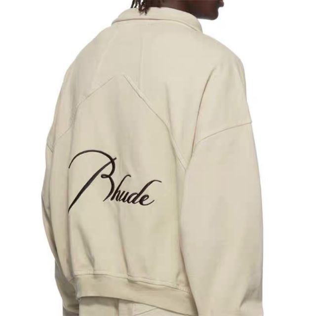 Rhude half zipper crewnck 3 colors