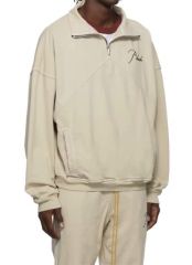 Rhude half zipper crewnck 3 colors